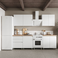 MebelStar Modular kitchen Eco 2 m Alaska white (MBS-1805)