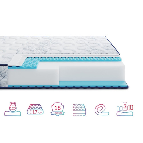 Матрас беспружинный Highfoam Largo Relax New 160x200 см (HFM-1188)