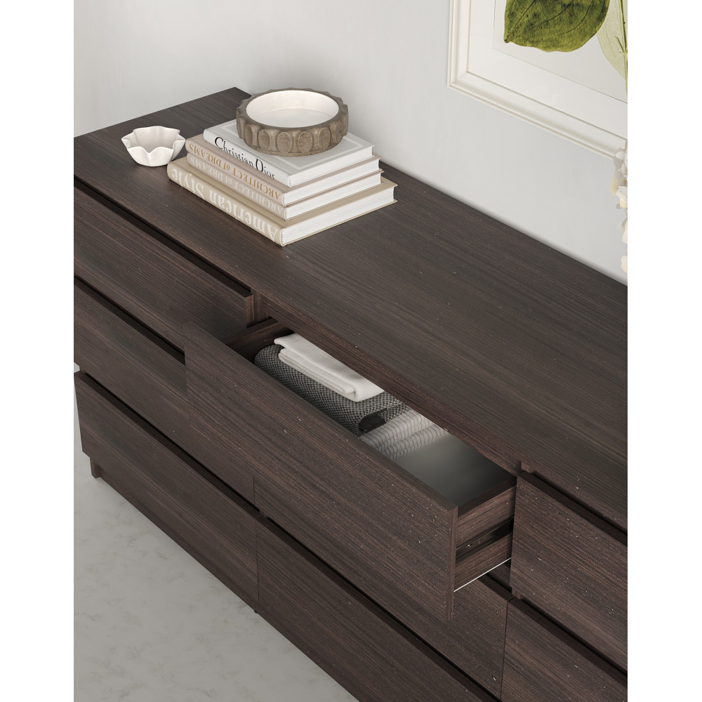 Комод в гостиную MebelStar Нео 9Ш 180x43x75,5 см Дуб ристрето (MBS-1325)