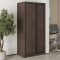 MebelStar Two-door wardrobe Standard BG 2DSP Ristreto Oak, 100x45x210 cm (MBS-10858)
