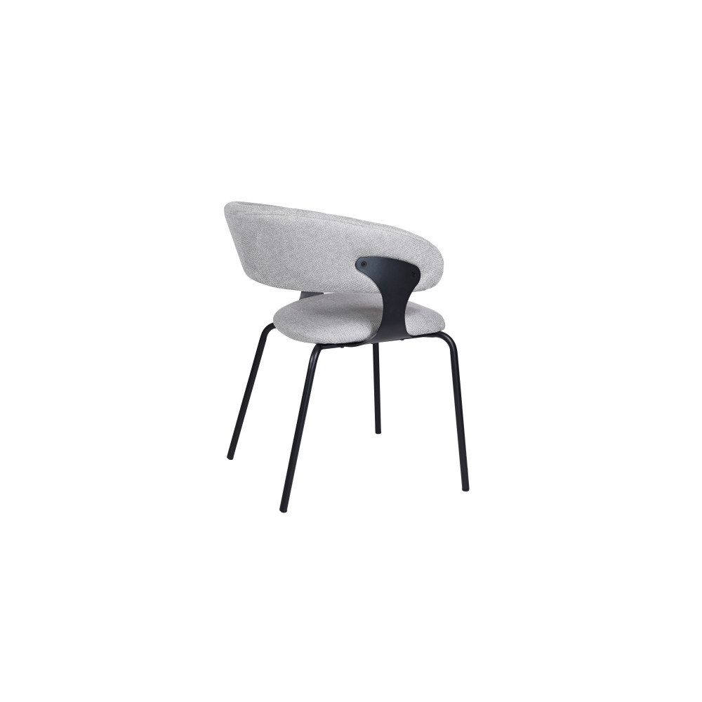 Стул кухонный Vetro M-239 Пепельный/Черный (VTR-1061)