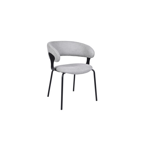 Стул кухонный Vetro M-239 Пепельный/Черный (VTR-1061)