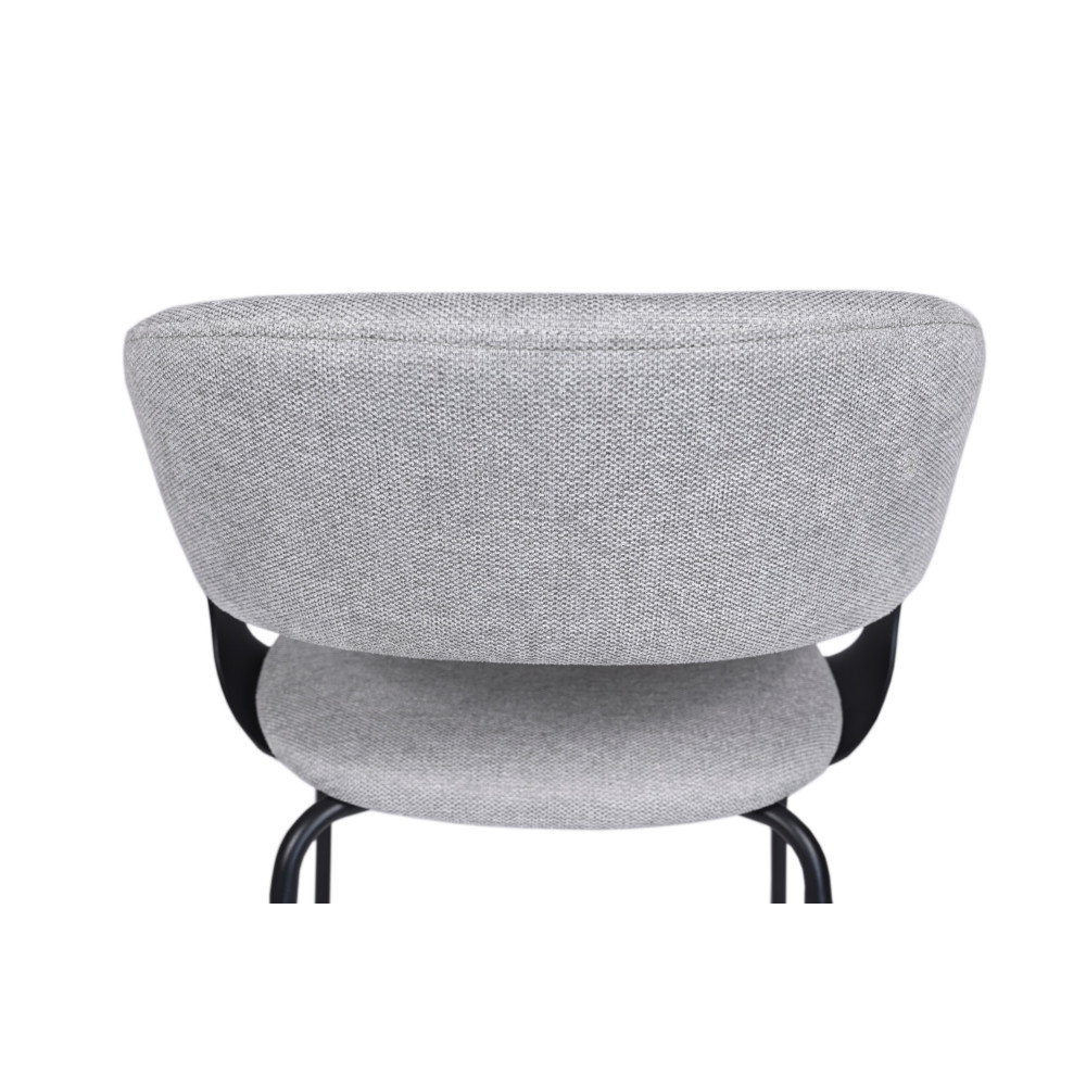 Стул кухонный Vetro M-239 Пепельный/Черный (VTR-1061)