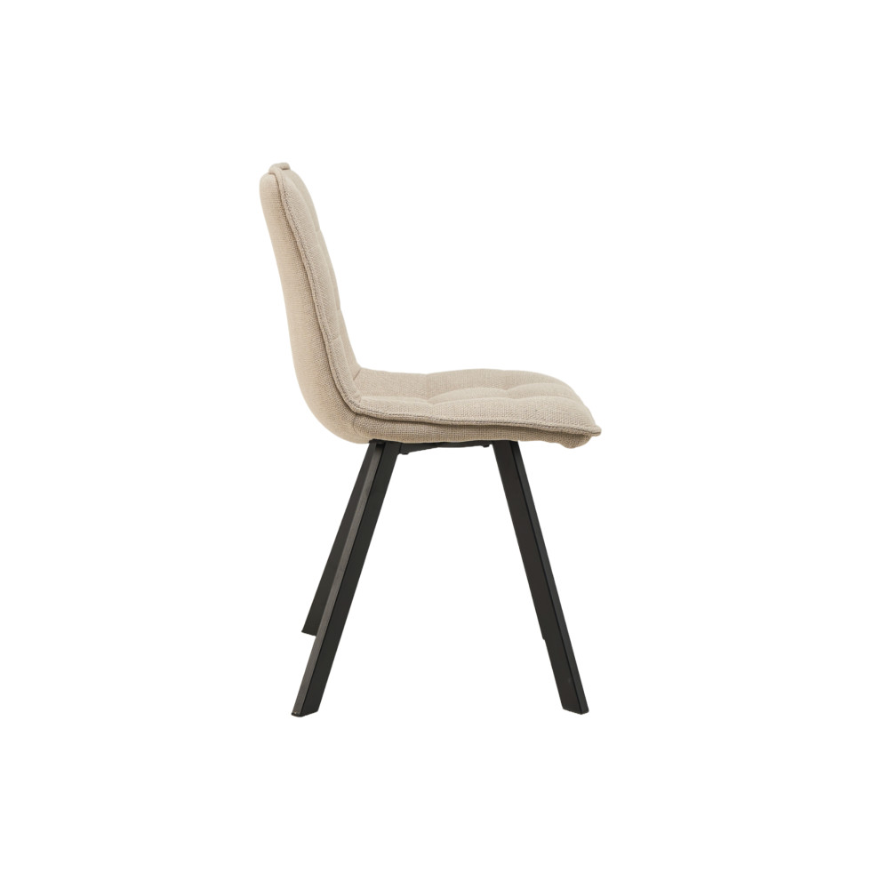 Стул кухонный Vetro M-70 Айвори/Черный (VTR-1082)