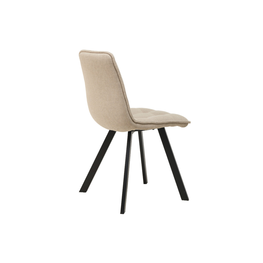 Стул кухонный Vetro M-70 Айвори/Черный (VTR-1082)