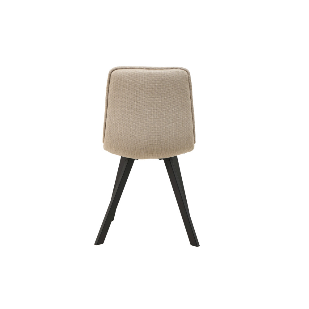 Стул кухонный Vetro M-70 Айвори/Черный (VTR-1082)