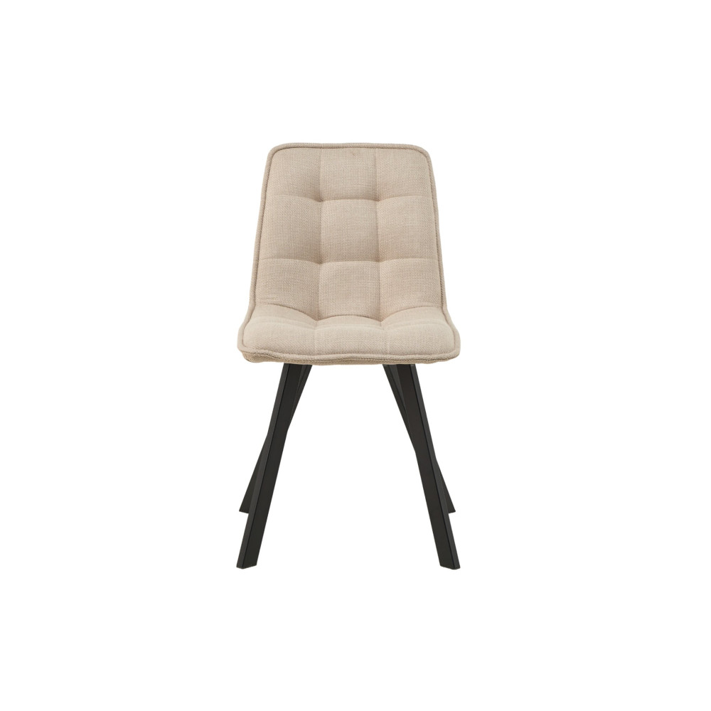 Стул кухонный Vetro M-70 Айвори/Черный (VTR-1082)