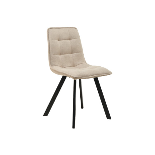 Стул кухонный Vetro M-70 Айвори/Черный (VTR-1082)