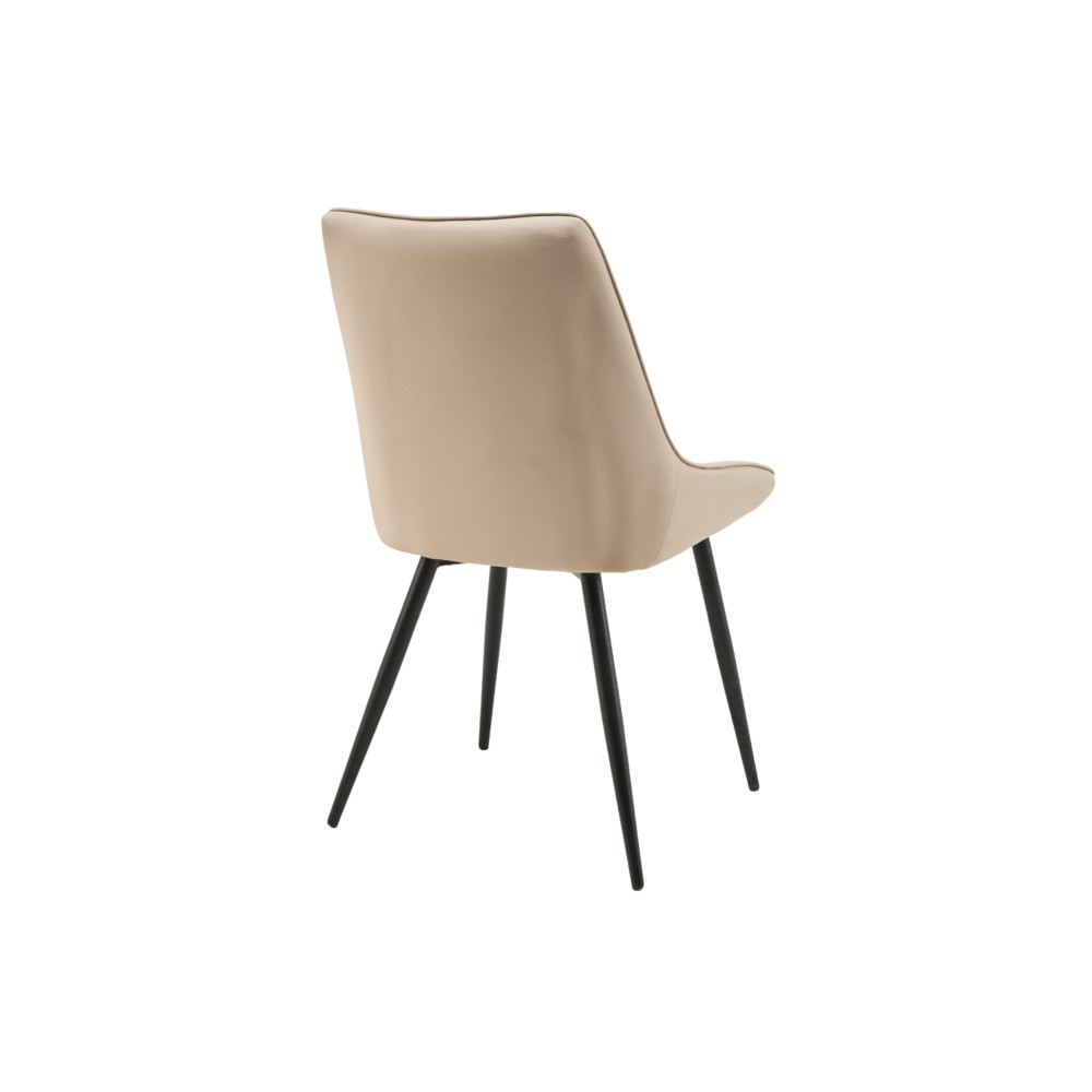 Стул кухонный Vetro M-75 Капучино/Черный (VTR-1092)