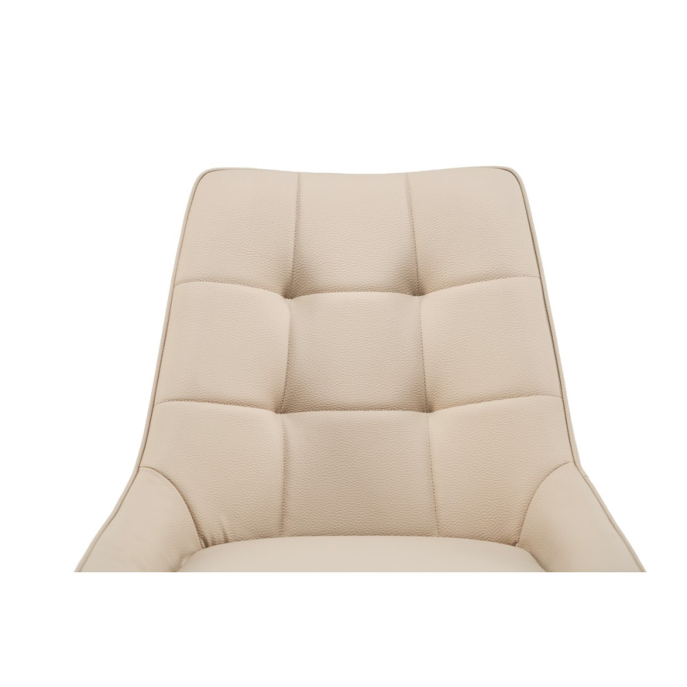 Стул кухонный Vetro M-75 Капучино/Черный (VTR-1092)