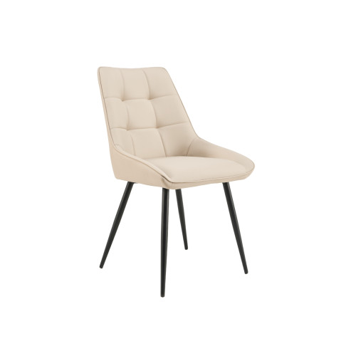 Стул кухонный Vetro M-75 Капучино/Черный (VTR-1092)