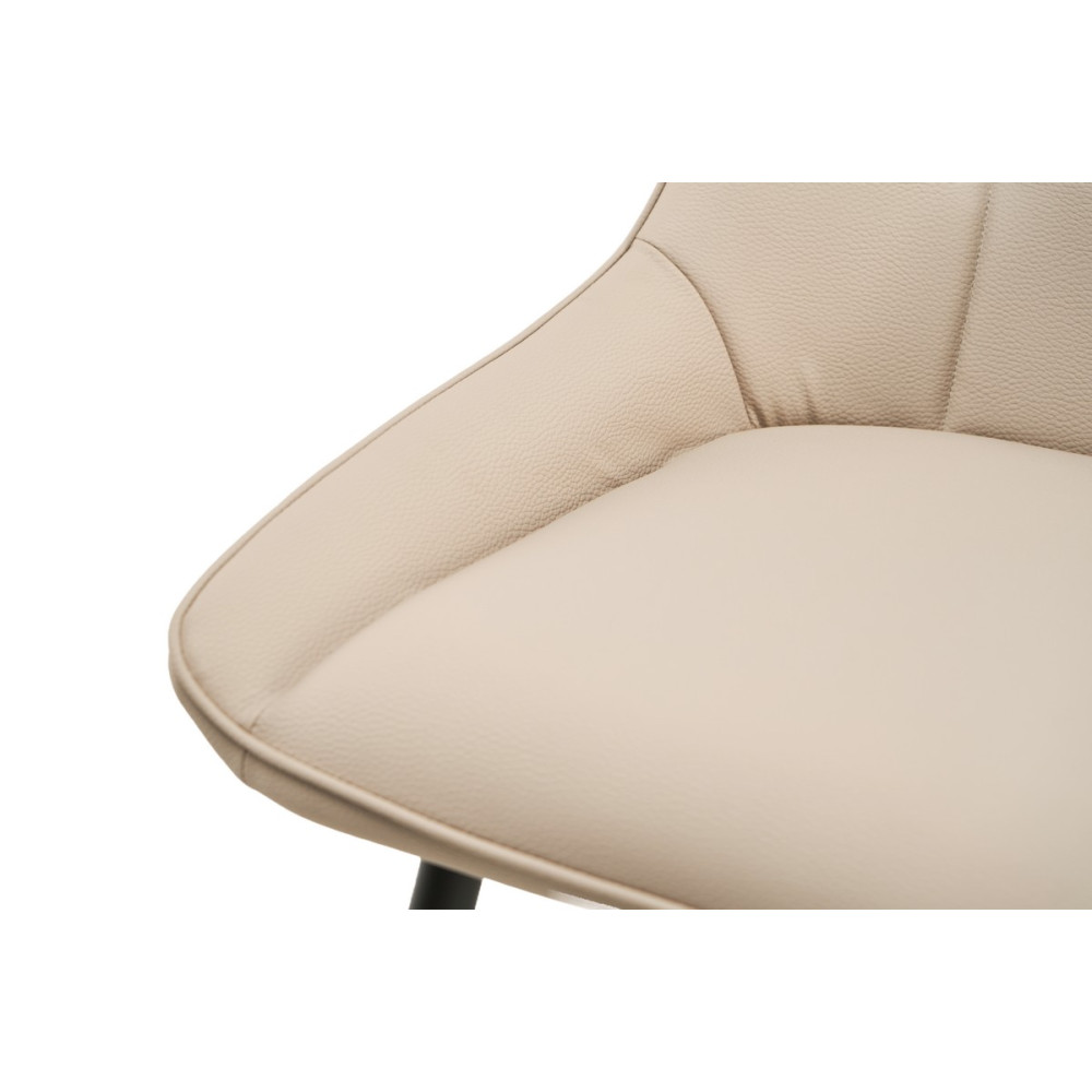 Стул кухонный Vetro M-75 Капучино/Черный (VTR-1092)