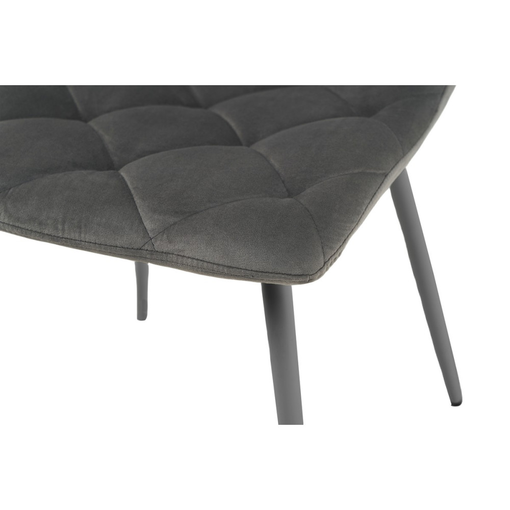 Стул кухонный Vetro N-41 Темно-серый/Серый (VTR-1112)