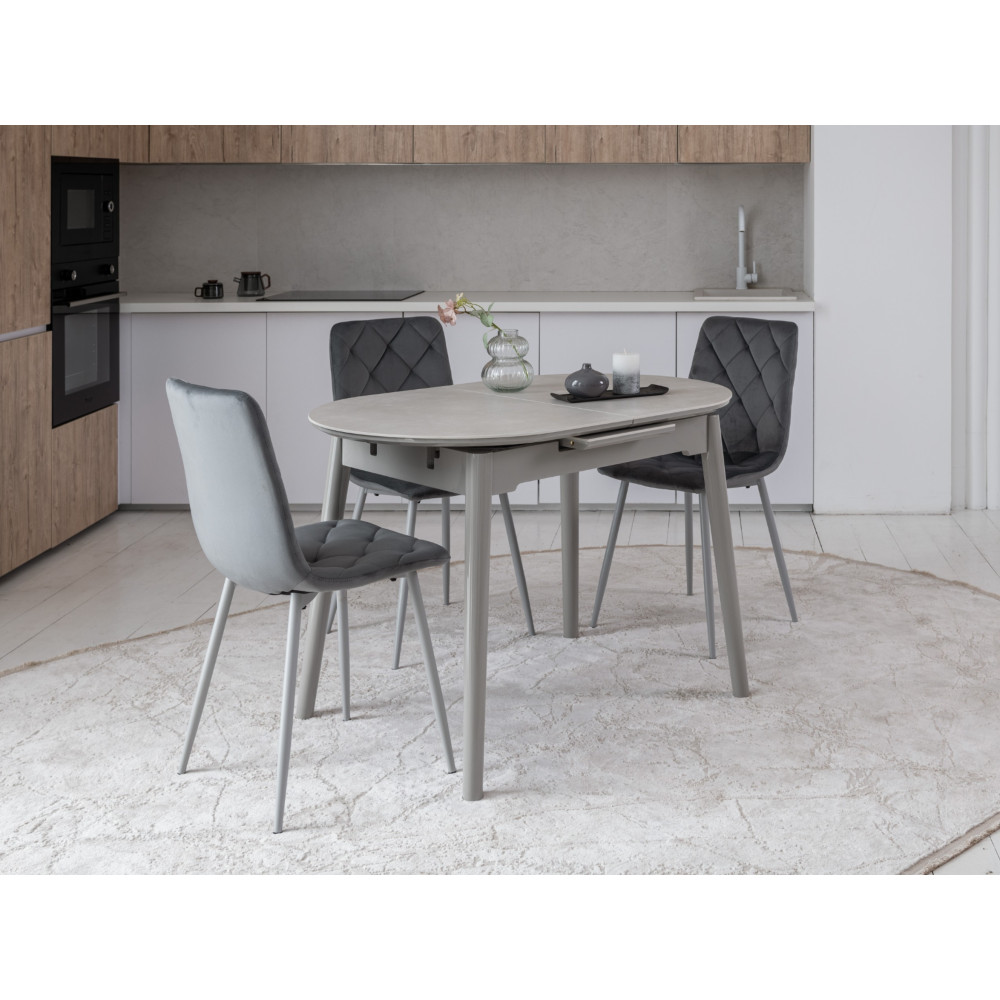 Стул кухонный Vetro N-41 Темно-серый/Серый (VTR-1112)