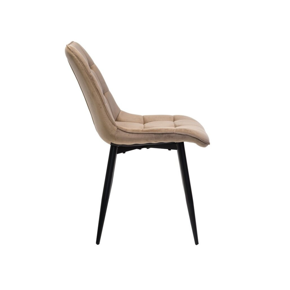 Стул кухонный Vetro N-46 Капучино/Черный (VTR-1122)