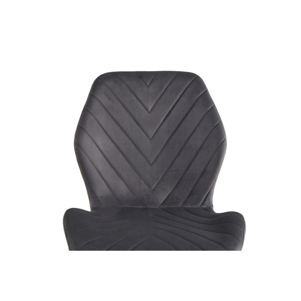 Стул кухонный Vetro N-54 Темно-серый/Черный (VTR-1132)