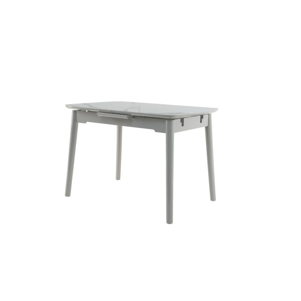 Обеденный керамический стол Vetro TM-84 Каса вайт/Серый (VTR-1207)
