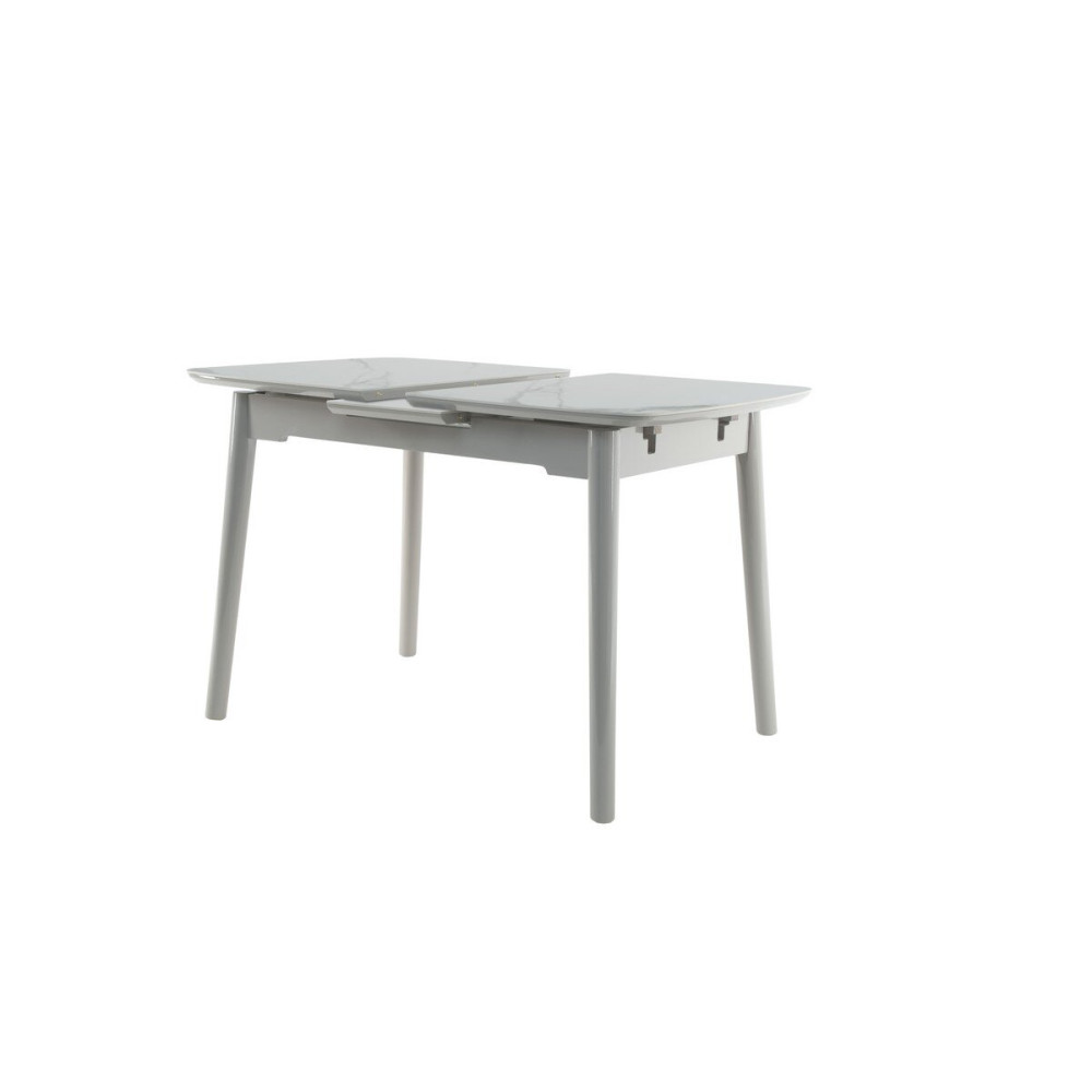 Обеденный керамический стол Vetro TM-84 Каса вайт/Серый (VTR-1207)
