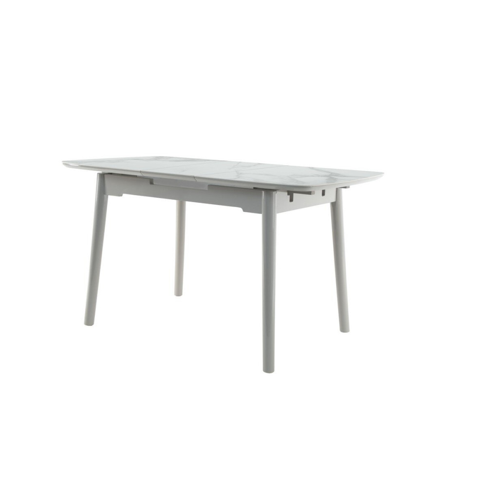 Обеденный керамический стол Vetro TM-84 Каса вайт/Серый (VTR-1207)