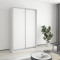 MebelStar Two-door wardrobe Standard AL 2DSP Alaska white, 130x45x210 cm (MBS-2246)