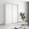 MebelStar Two-door wardrobe Standard AL 2DSP Alaska white, 140x60x210 cm (MBS-2301)
