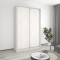 MebelStar Two-door wardrobe Combo AL 2DSP Alaska gray, 150x45x240 cm (MBS-4060)