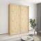 MebelStar Two-door wardrobe Standard AL 2DSP Tahoe Oak, 170x45x240 cm (MBS-3598)