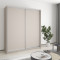 MebelStar Two-door wardrobe Combo AL 2DSP Cashmere, 180x45x210 cm (MBS-2689)