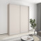 MebelStar Two-door wardrobe Uni AL 2DSP Cashmere, 180x45x240 cm (MBS-3934)