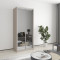 Two-door wardrobe MebelStar Standard AL 2 Mirrors 90x45x210 cm Cashmere (MBS-2485)