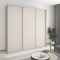 MebelStar Three-door wardrobe Combo AL 3DSP Cashmere, 240x45x240 cm (MBS-2064)