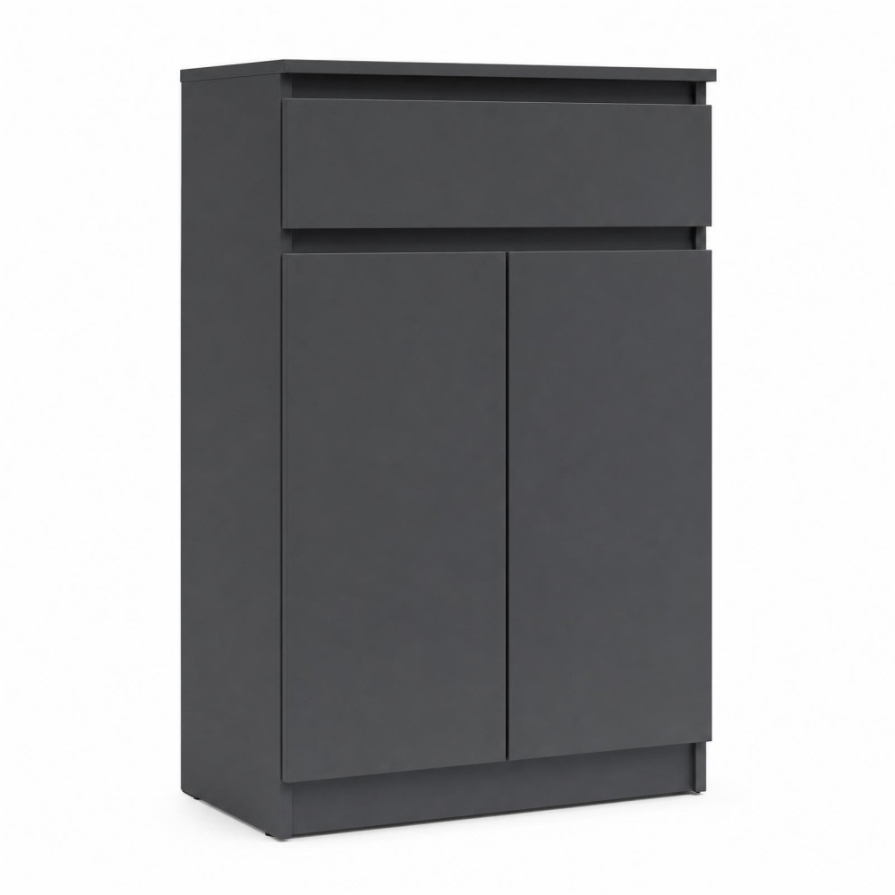 MebelStar Shoe cabinet Neo Anthracite, 80x35x95 cm (MBS-1009)