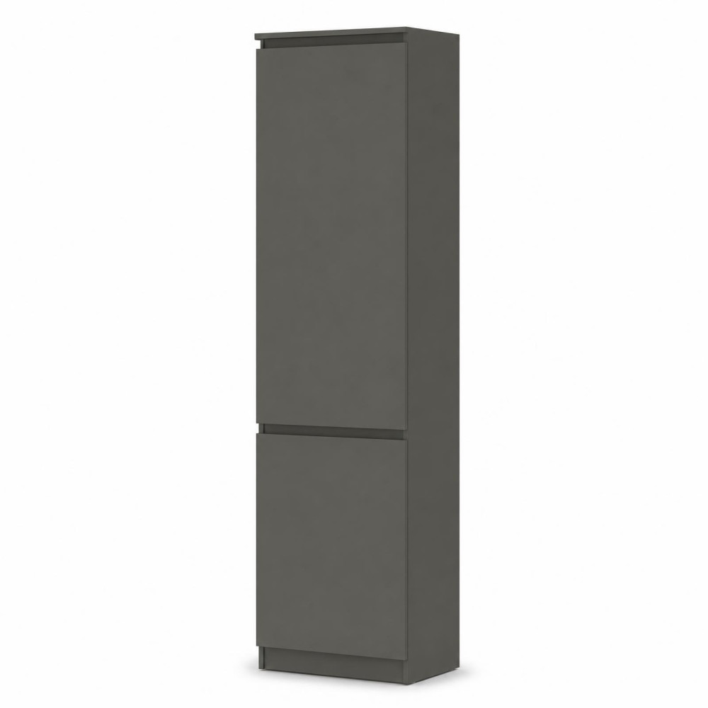 MebelStar Closed pencil case Neo 2D Anthracite, 50x35x190 cm (MBS-1166)