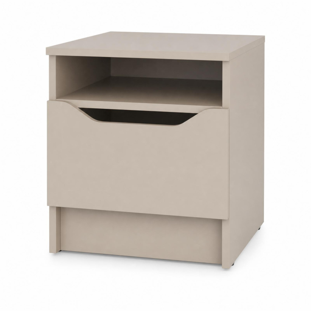 Приліжкова тумба MebelStar Лілу 40x40x44,5 см Кашемір (MBS-1310)