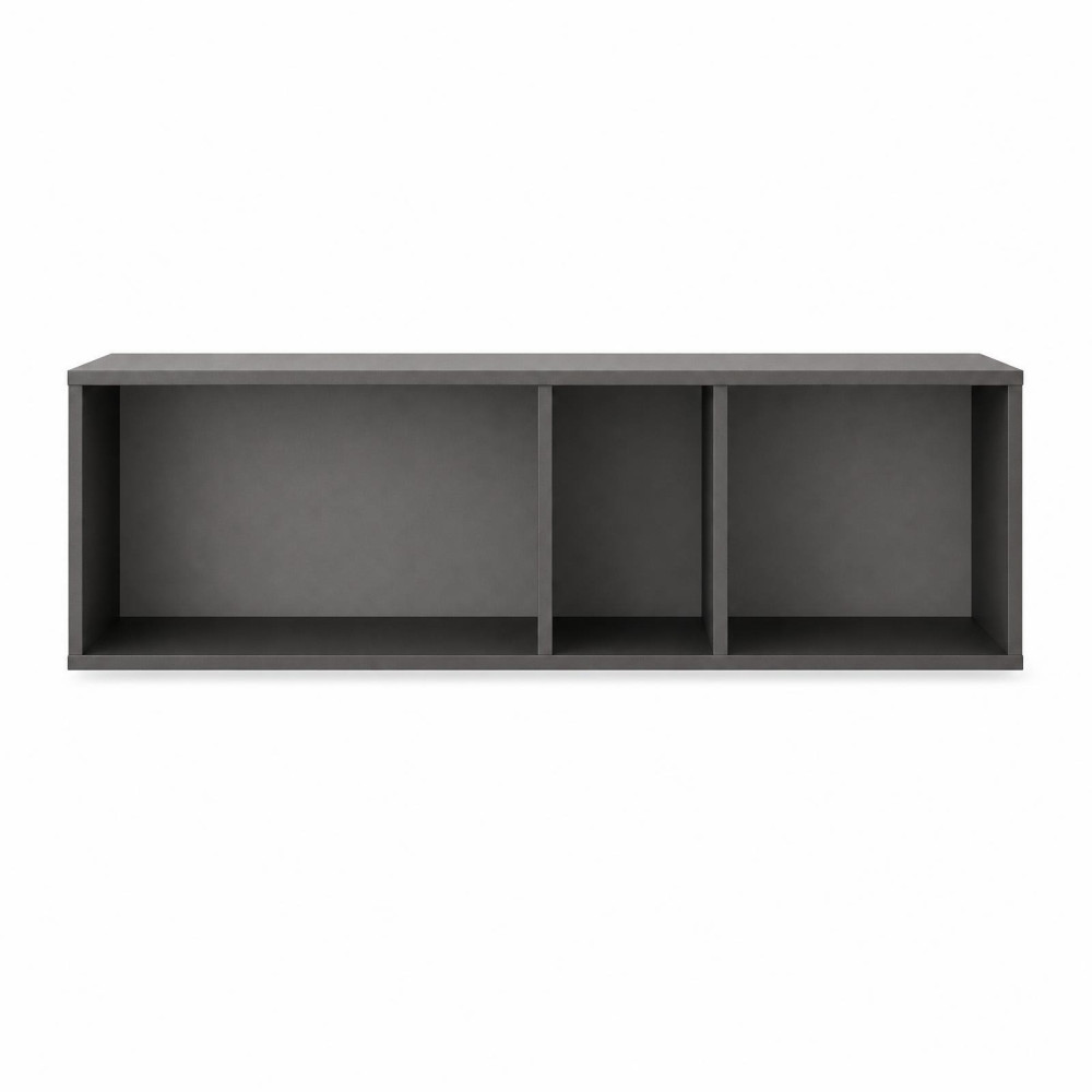 Полка настенная MebelStar Лилу 110x27x34 см Антрацит (MBS-1362)