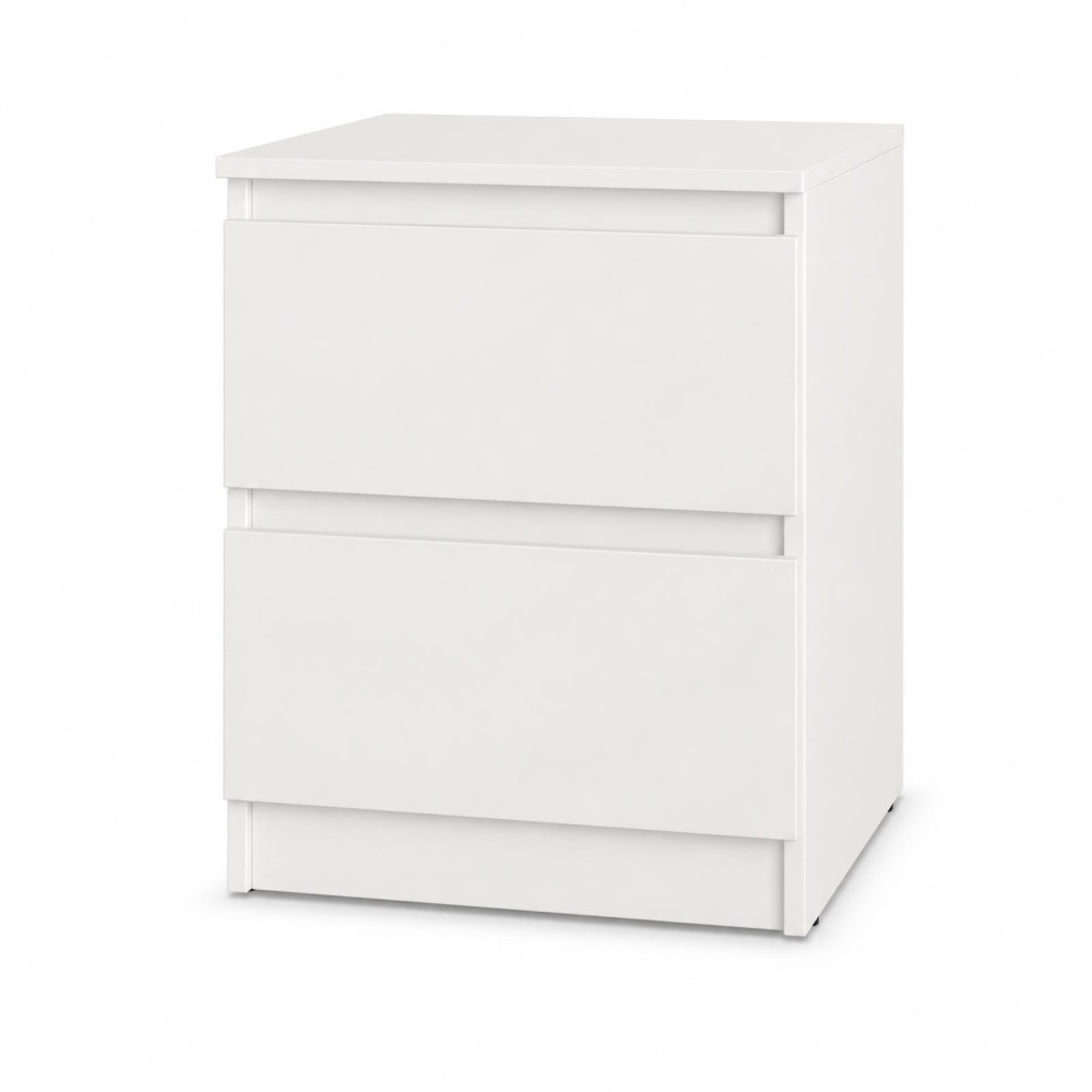 Приліжкова тумба MebelStar Нео 40x43x53 см Аляска біла (MBS-1004)