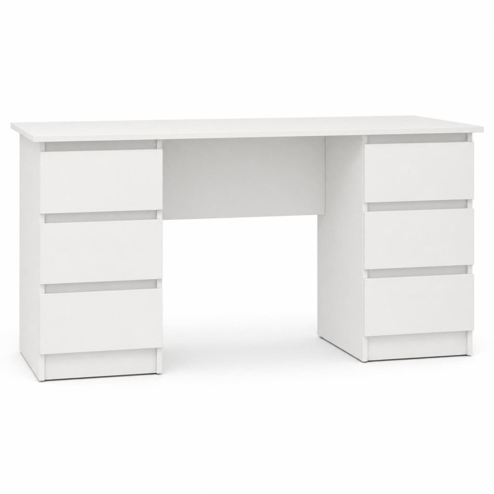 MebelStar Desk Neo SK-6 160x60x75.5 cm Alaska white (MBS-1006)