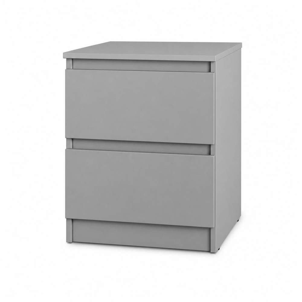 MebelStar Nightstand Neo Gray mouse, 40x43x53 cm (MBS-1182)