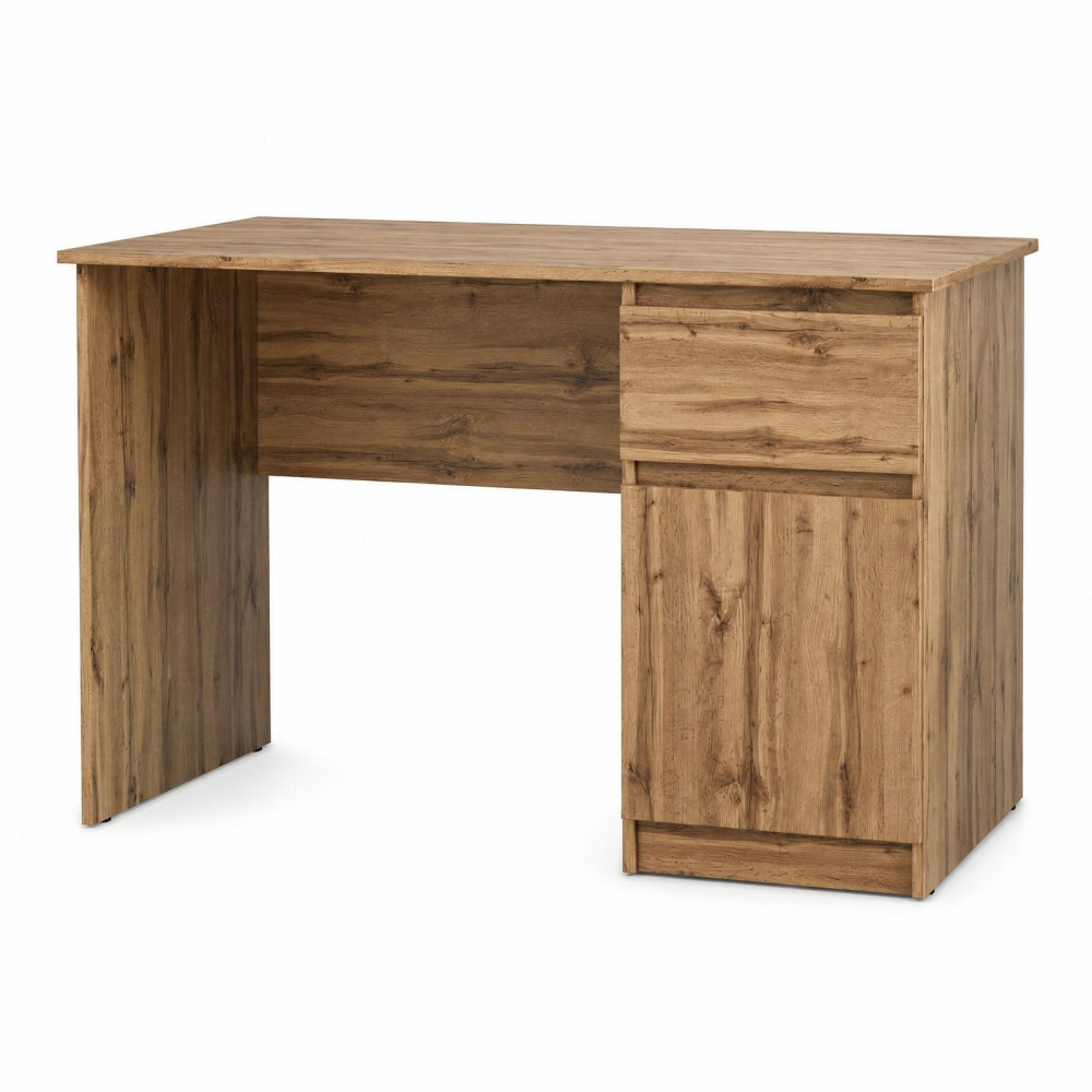 MebelStar Desk Neo SK-2 120x60x75.5 cm Gold Craft Oak (MBS-1208)
