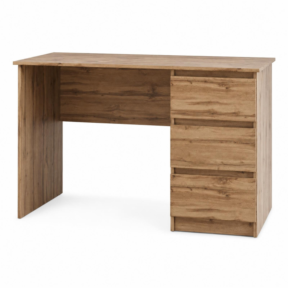 MebelStar Desk Neo SK-3 120x60x75.5 cm Gold Craft Oak (MBS-1218)