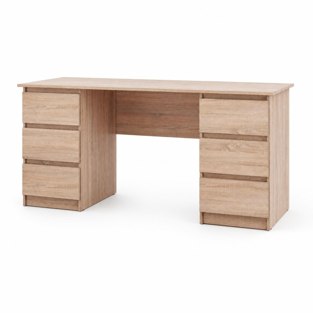 MebelStar Desk Neo SK-6 160x60x75.5 cm Sonoma oak (MBS-1225)