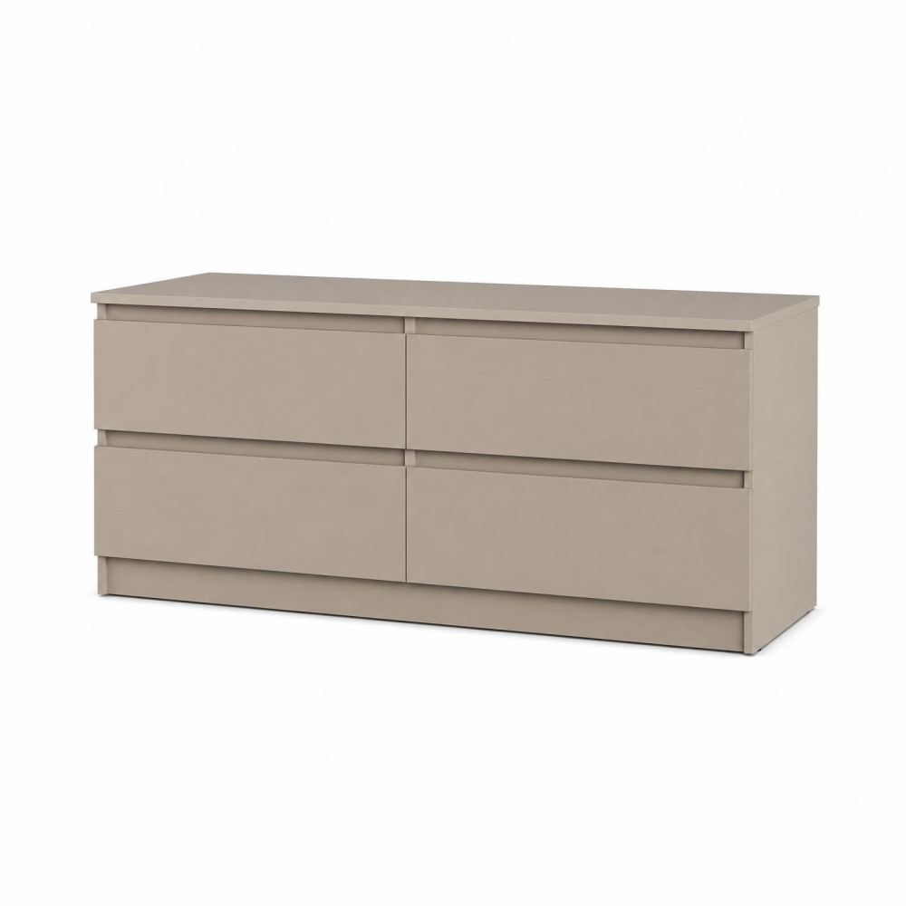 MebelStar TV stand Neo 4Sh Cashmere, 120x43x53 cm (MBS-1272)