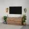 MebelStar TV stand Neo 4Sh Tahoe oak, 120x43x53 cm (MBS-1277)
