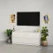MebelStar TV stand Neo 4Sh Alaska white, 120x43x53 cm (MBS-1268)