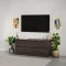 MebelStar TV stand Neo 4Sh Ristreto oak, 120x43x53 cm (MBS-1269)