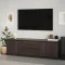 Тумба под телевизор MebelStar Нео 2Ш2Д 150x43x53 см Дуб ристрето (MBS-1251)