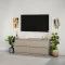 MebelStar TV stand Neo 4Sh Cashmere, 120x43x53 cm (MBS-1272)