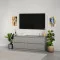 MebelStar TV stand Neo 4Sh Gray mouse, 120x43x53 cm (MBS-1275)